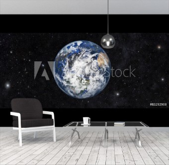 Picture of Planet earth with space background